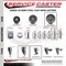 Service Caster 5 Inch Semi Steel Wheel Swivel 58 Inch Threaded Stem Caster Set 2 Brakes SCC SCC-TS20S515-SSR-58212-2-TLB-2 - alternate 4
